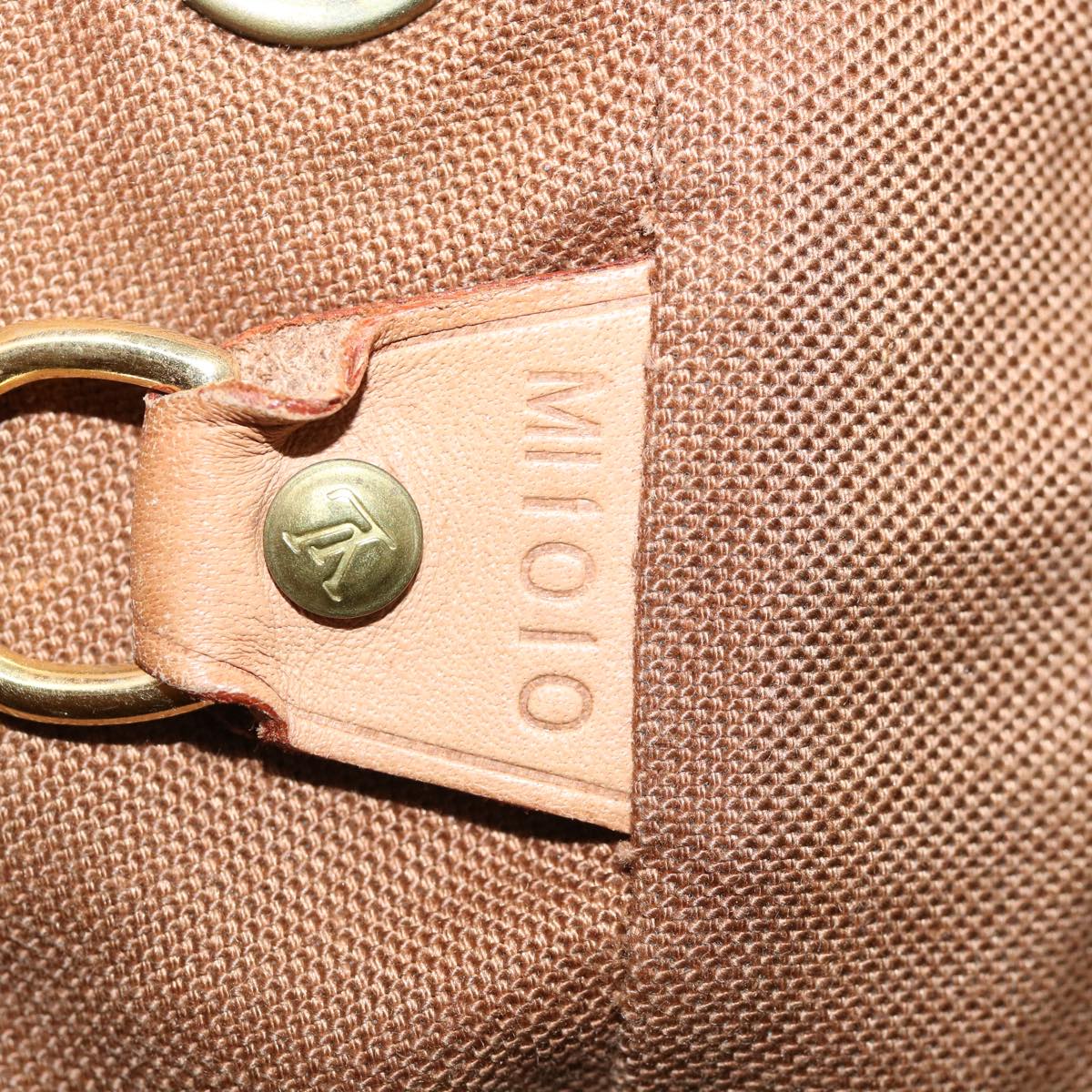 LOUIS VUITTON Monogram Montsouris GM Backpack M51135 LV Auth 33000