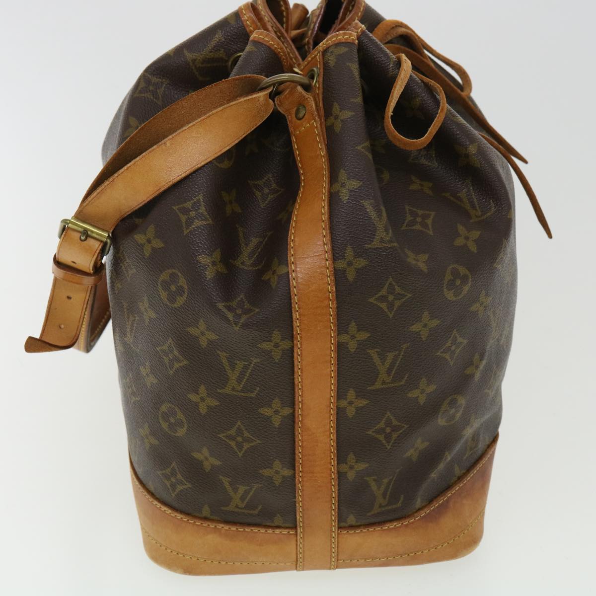 LOUIS VUITTON Monogram Noe Shoulder Bag M42224 LV Auth 33008