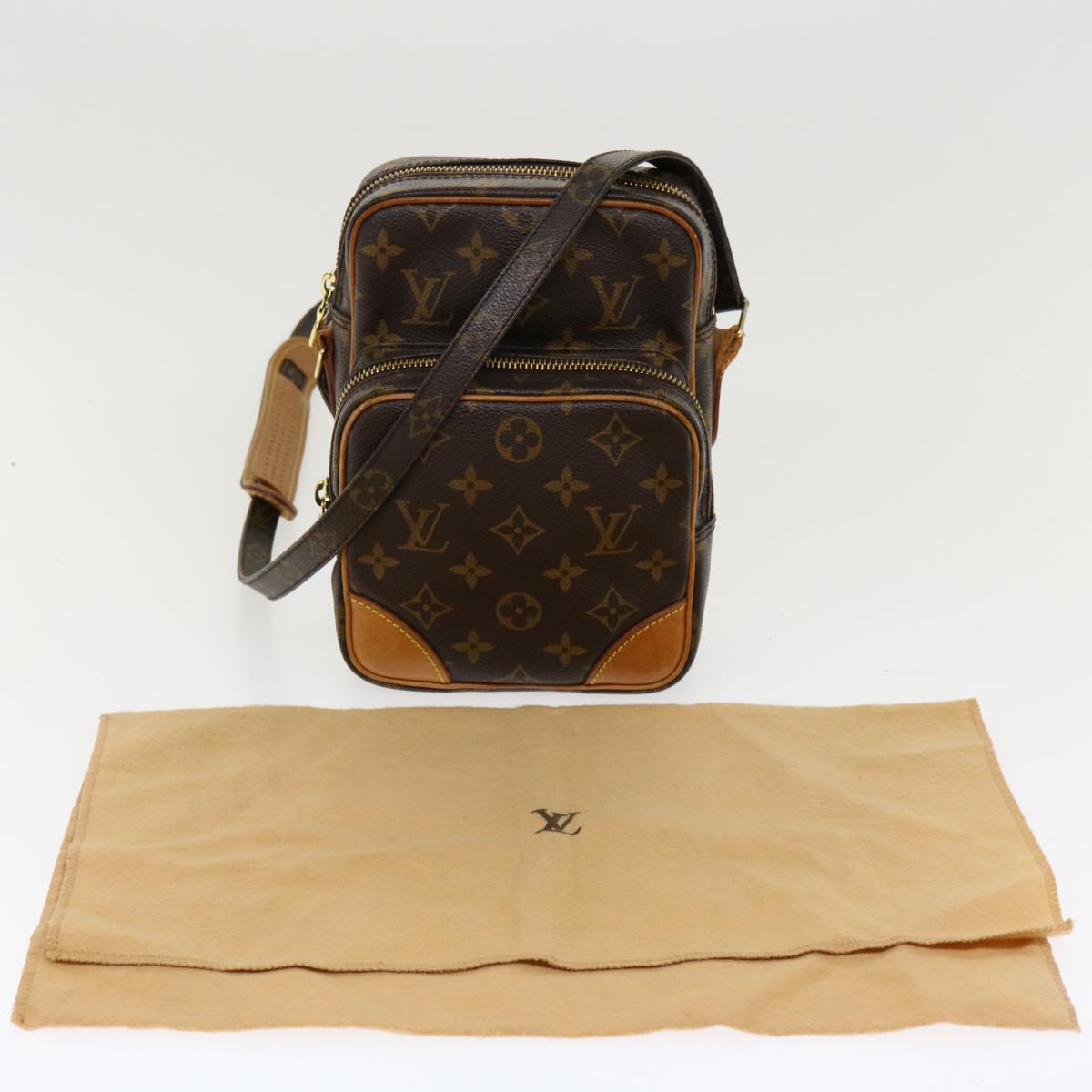 LOUIS VUITTON Monogram Amazon Shoulder Bag M45236 LV Auth 33012