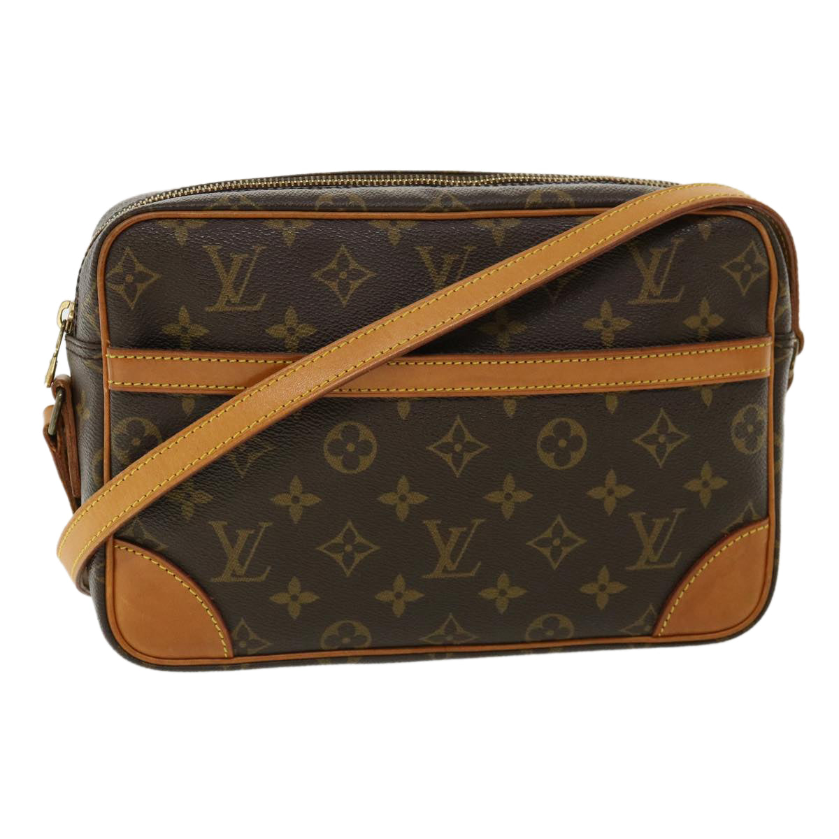 LOUIS VUITTON Monogram Trocadero 27 Shoulder Bag M51274 LV Auth 33019