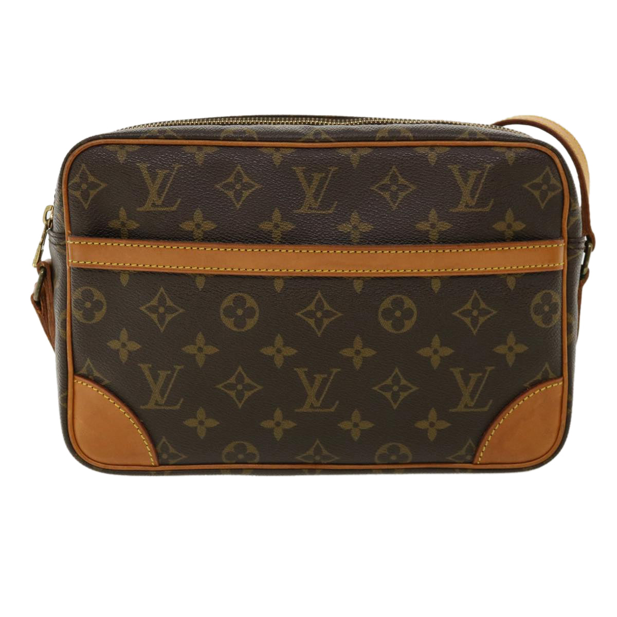 LOUIS VUITTON Monogram Trocadero 27 Shoulder Bag M51274 LV Auth 33019