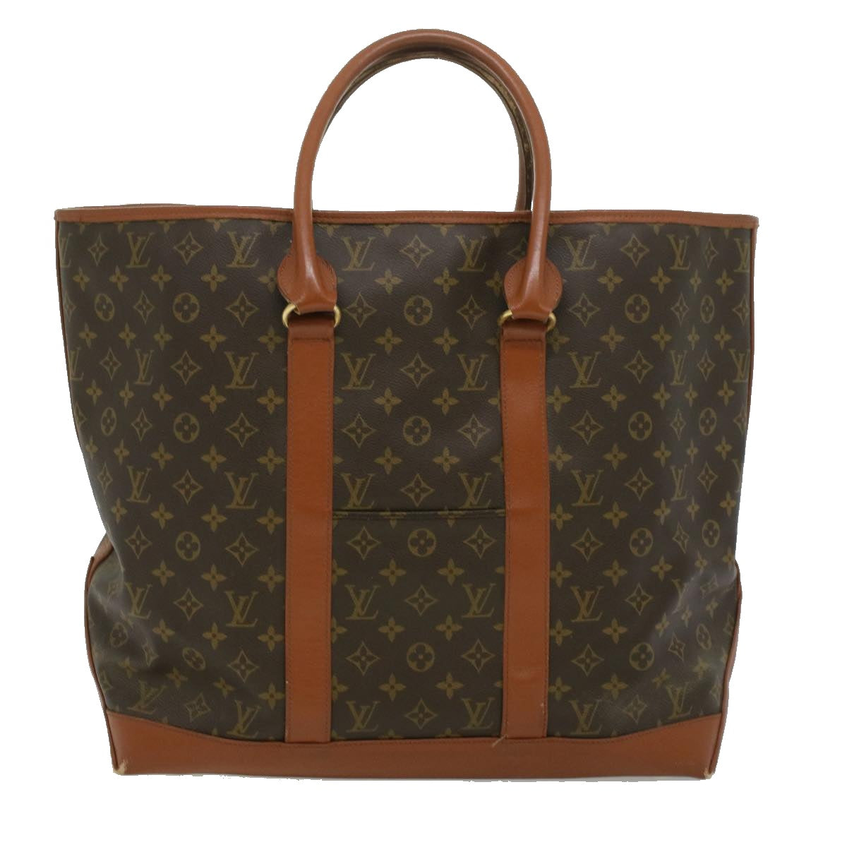 LOUIS VUITTON Monogram Sac Weekend GM Tote Bag M42420 LV Auth 33027 - 0