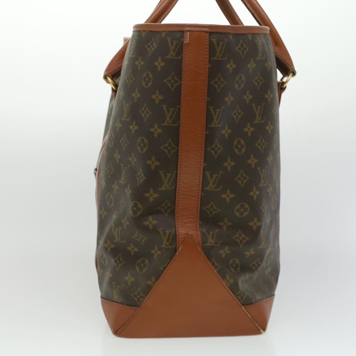 LOUIS VUITTON Monogram Sac Weekend GM Tote Bag M42420 LV Auth 33027