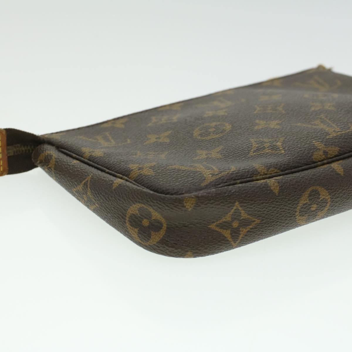 LOUIS VUITTON Monogram Pochette Accessoires Pouch M51980 LV Auth 33045