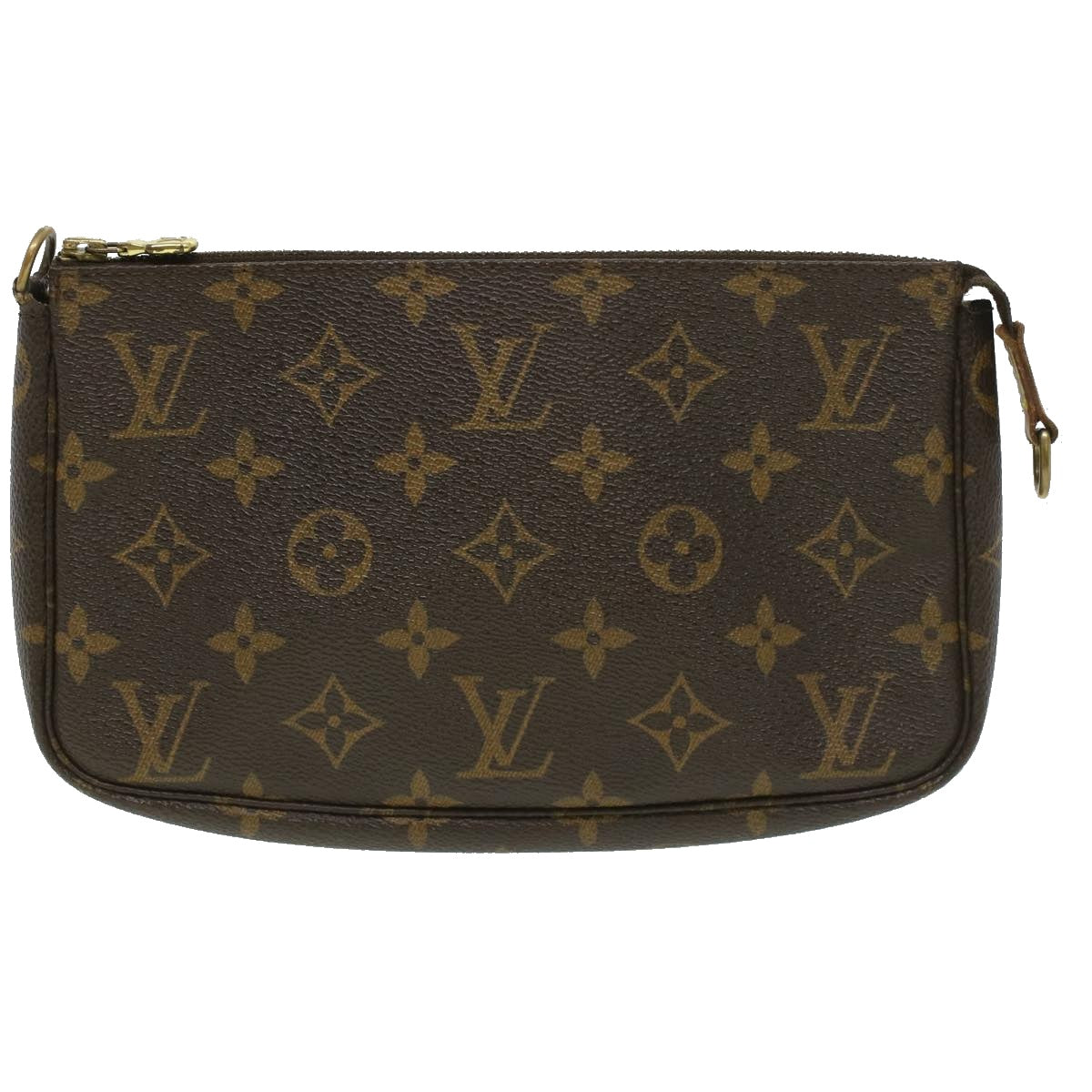 LOUIS VUITTON Monogram Pochette Accessoires Pouch M51980 LV Auth 33045