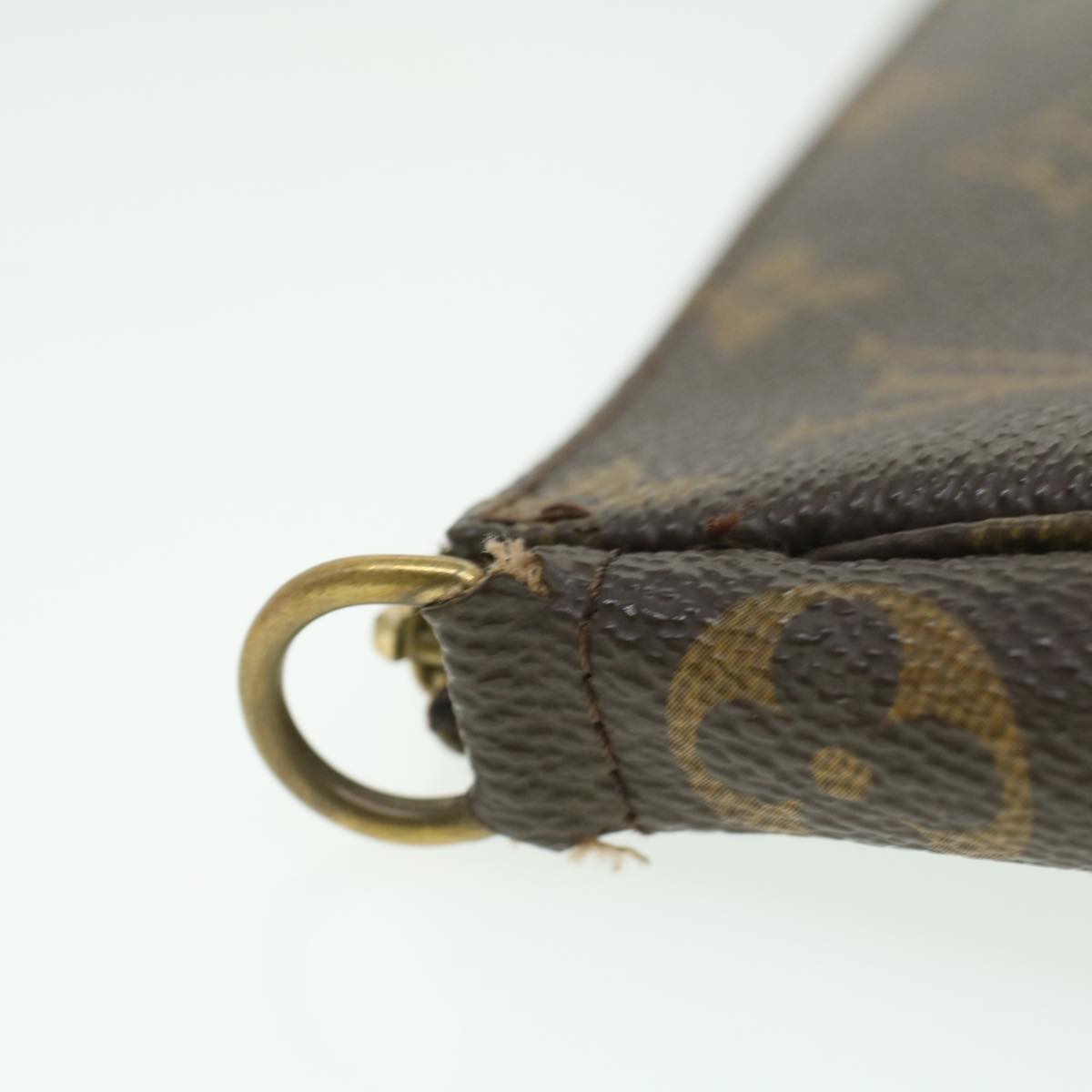 LOUIS VUITTON Monogram Pochette Accessoires Pouch M51980 LV Auth 33045