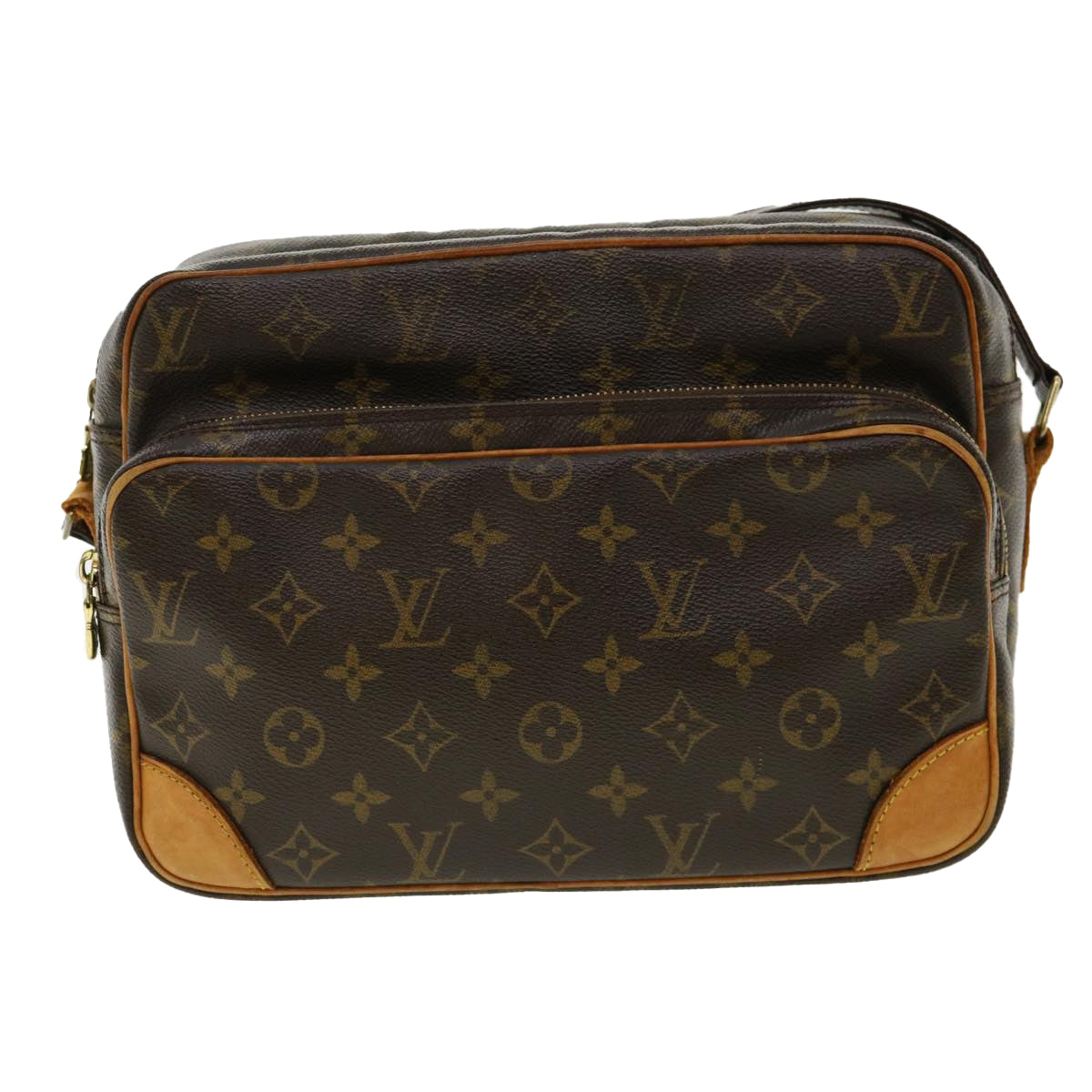 LOUIS VUITTON Monogram Nile Shoulder Bag M45244 LV Auth 33047