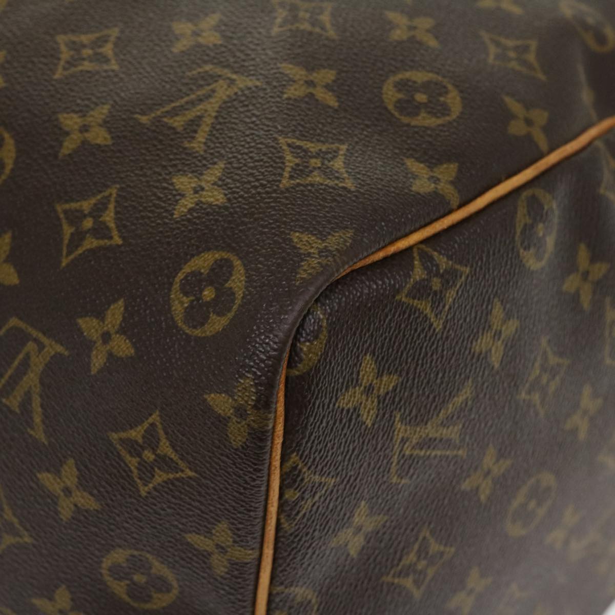 LOUIS VUITTON Monogram Keepall 60 Boston Bag M41422 LV Auth 33067