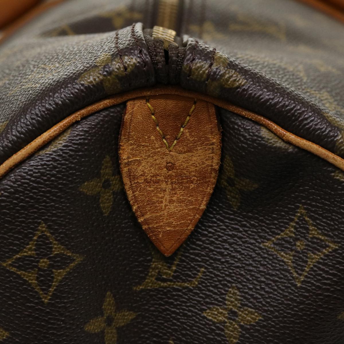 LOUIS VUITTON Monogram Keepall 60 Boston Bag M41422 LV Auth 33067