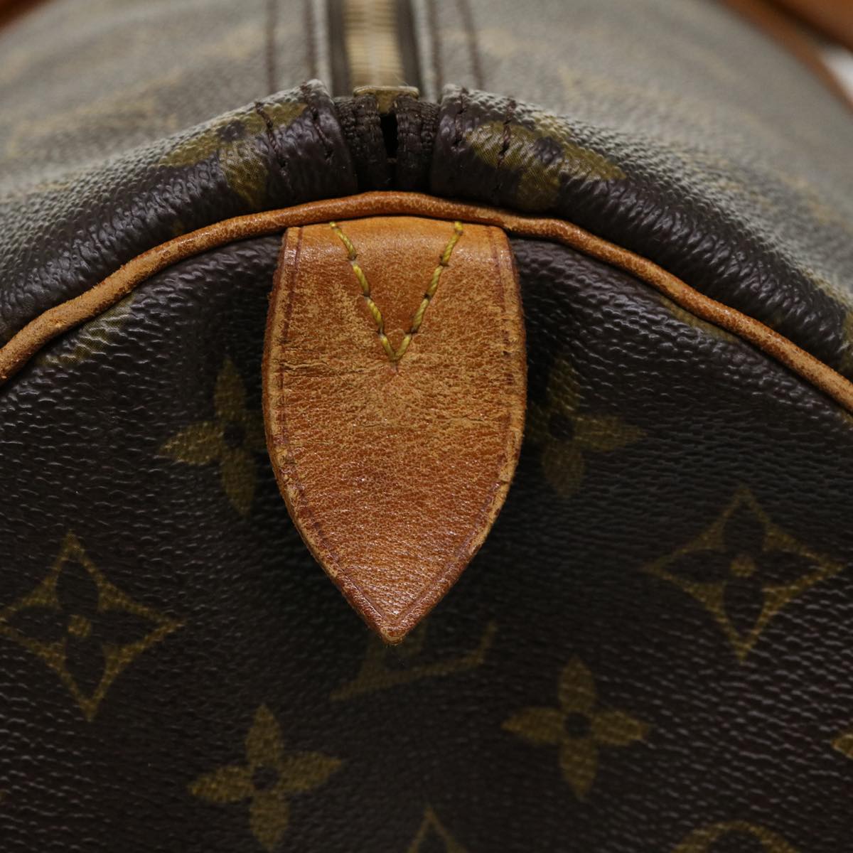 LOUIS VUITTON Monogram Keepall 60 Boston Bag M41422 LV Auth 33067