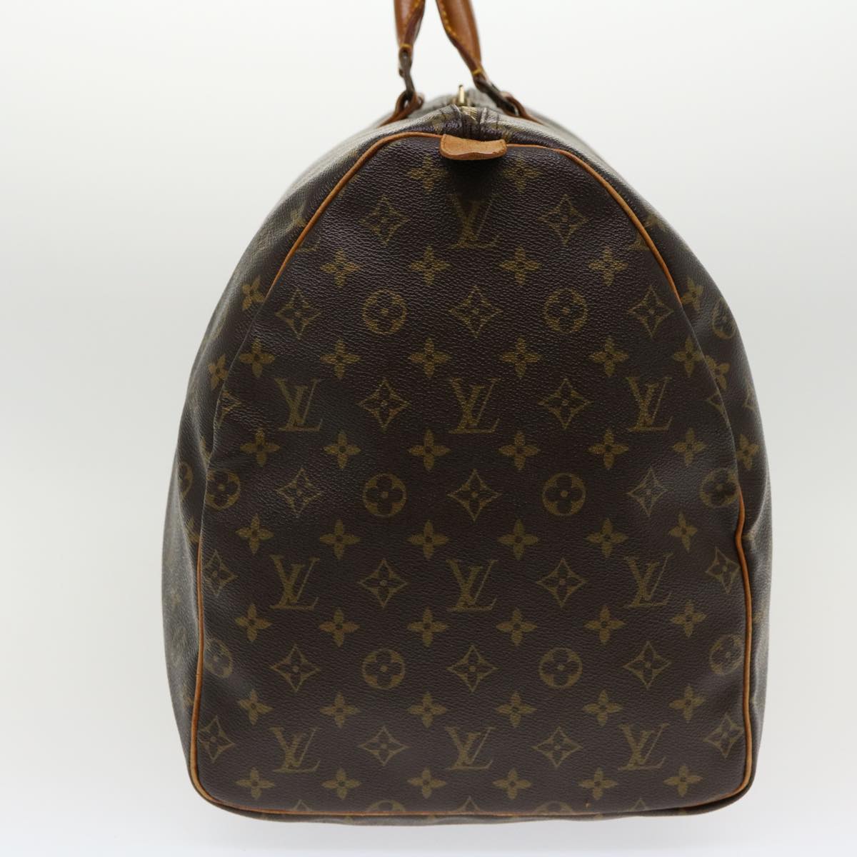 LOUIS VUITTON Monogram Keepall 60 Boston Bag M41422 LV Auth 33067