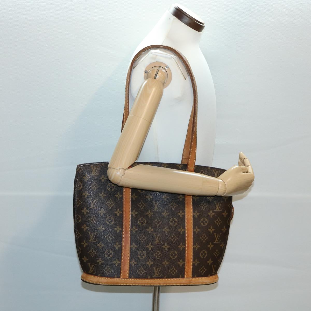 LOUIS VUITTON Monogram Babylone Tote Bag M51102 LV Auth 33099