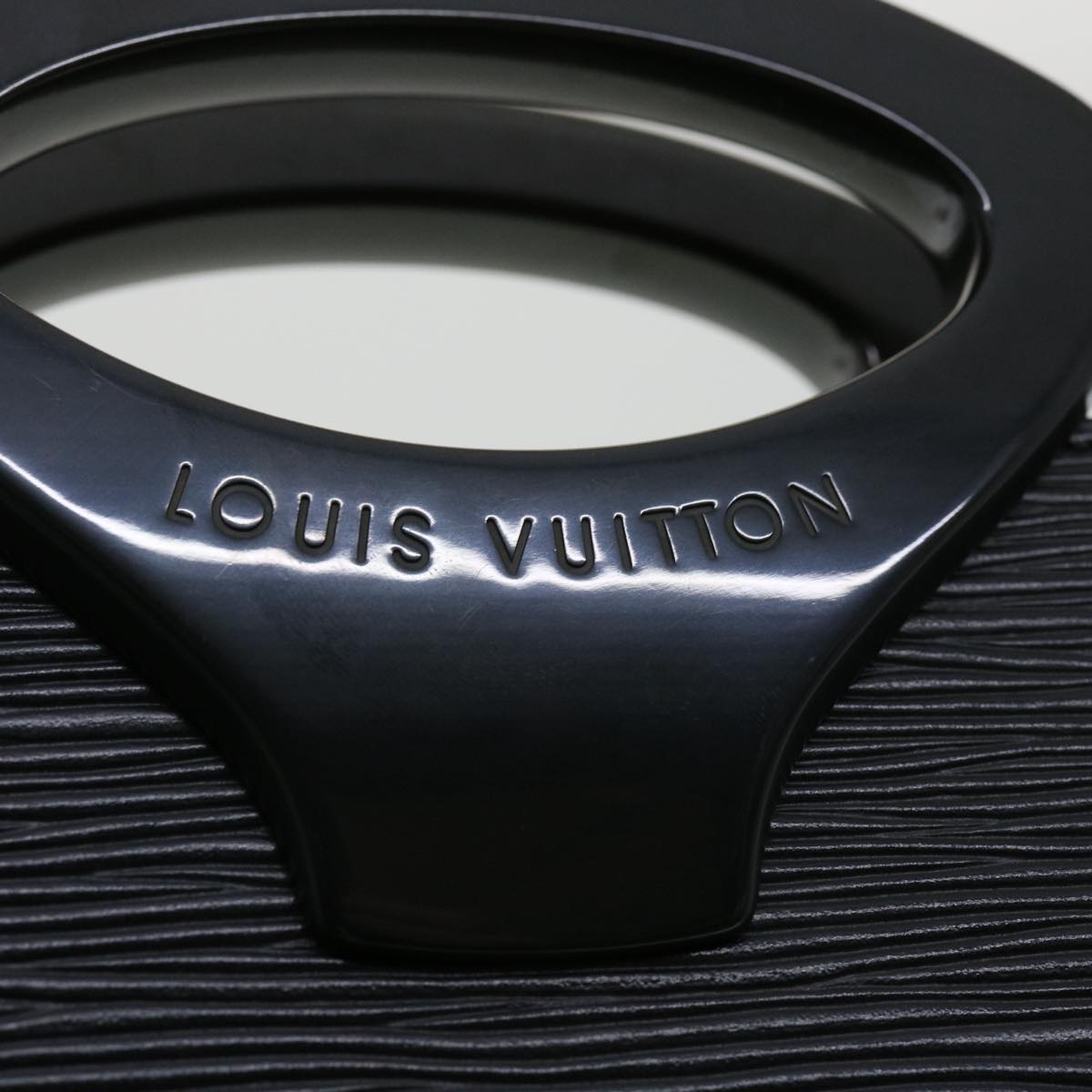 LOUIS VUITTON Epi Ombre Hand Bag Black M52102 LV Auth 33170