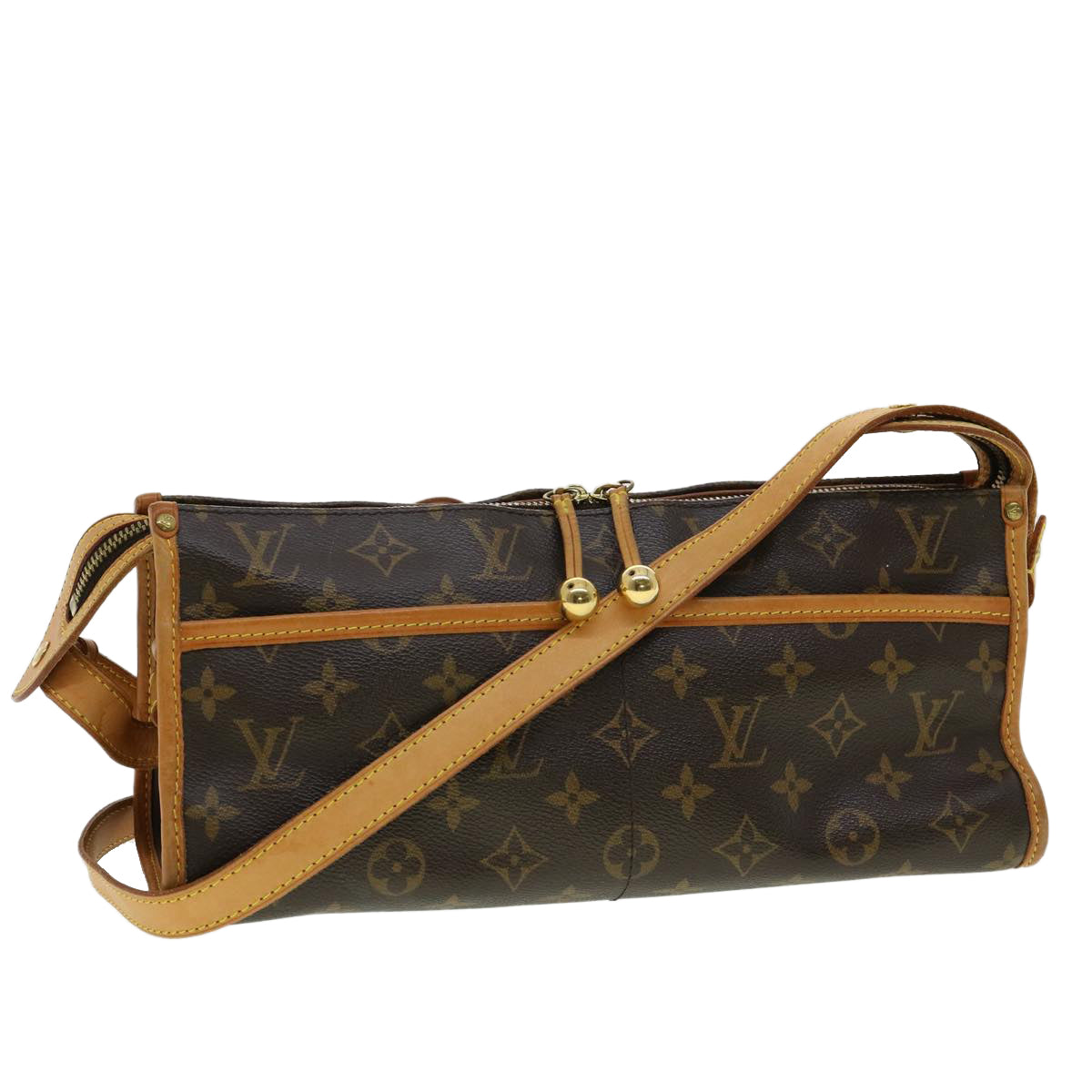 LOUIS VUITTON Monogram Popincourt Long Shoulder Bag M40008 LV Auth 33176