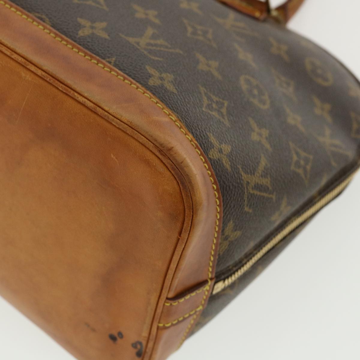 LOUIS VUITTON Monogram Alma Hand Bag M51130 LV Auth 33185