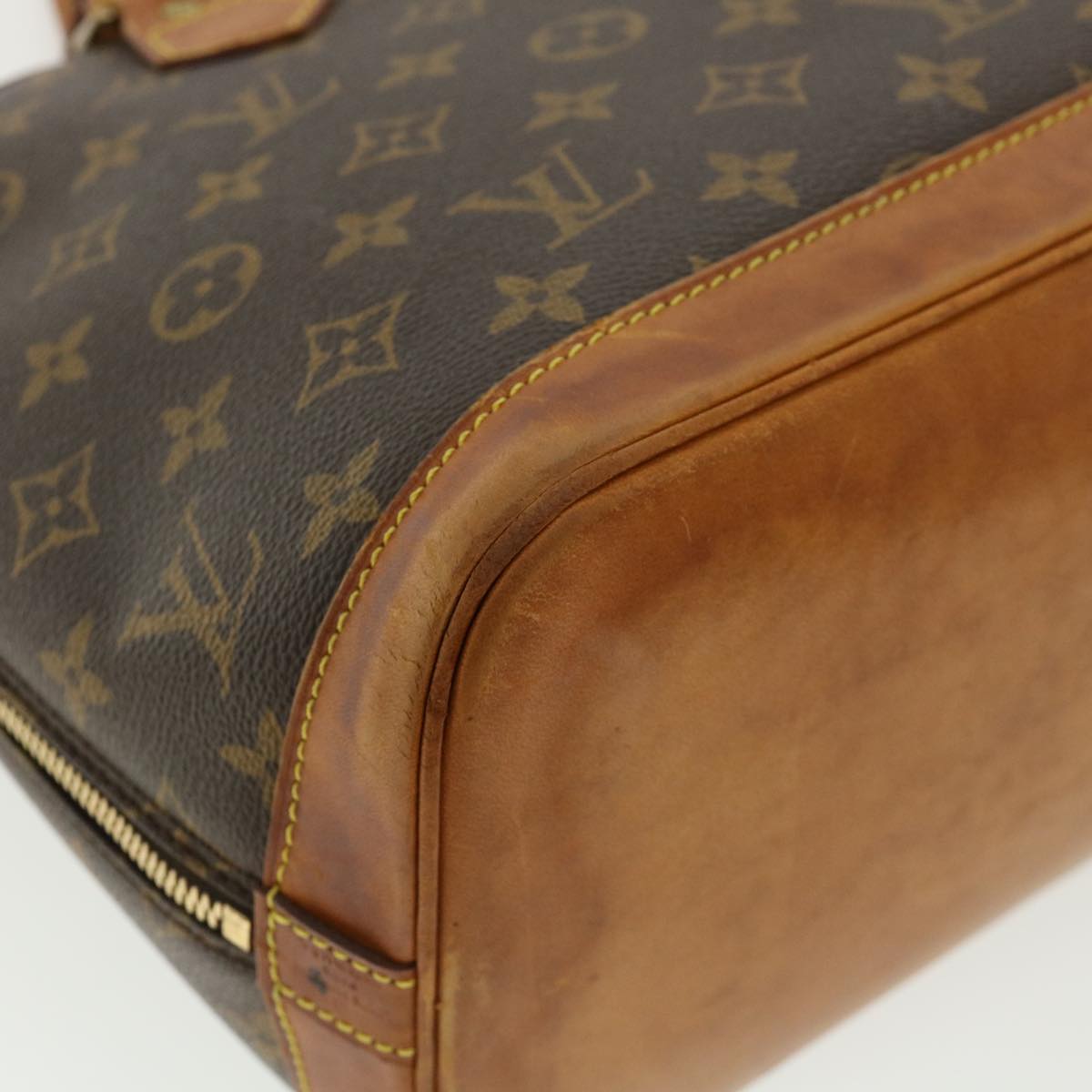 LOUIS VUITTON Monogram Alma Hand Bag M51130 LV Auth 33185