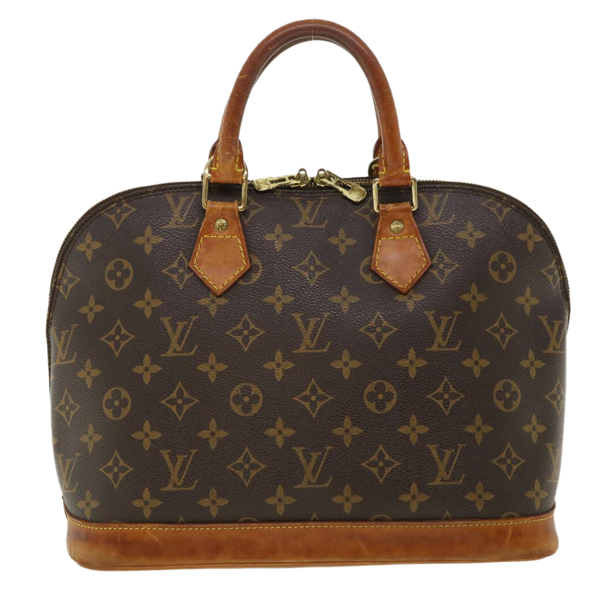 LOUIS VUITTON Monogram Alma Hand Bag M51130 LV Auth 33185