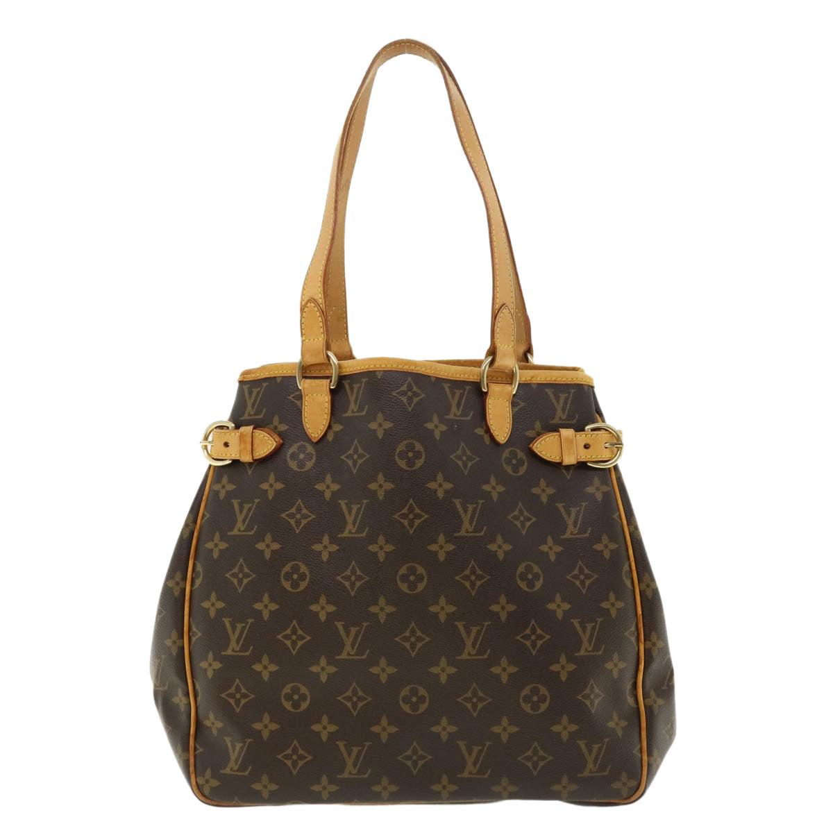 LOUIS VUITTON Monogram Batignolles Vertical Tote Bag M51153 LV Auth 33191