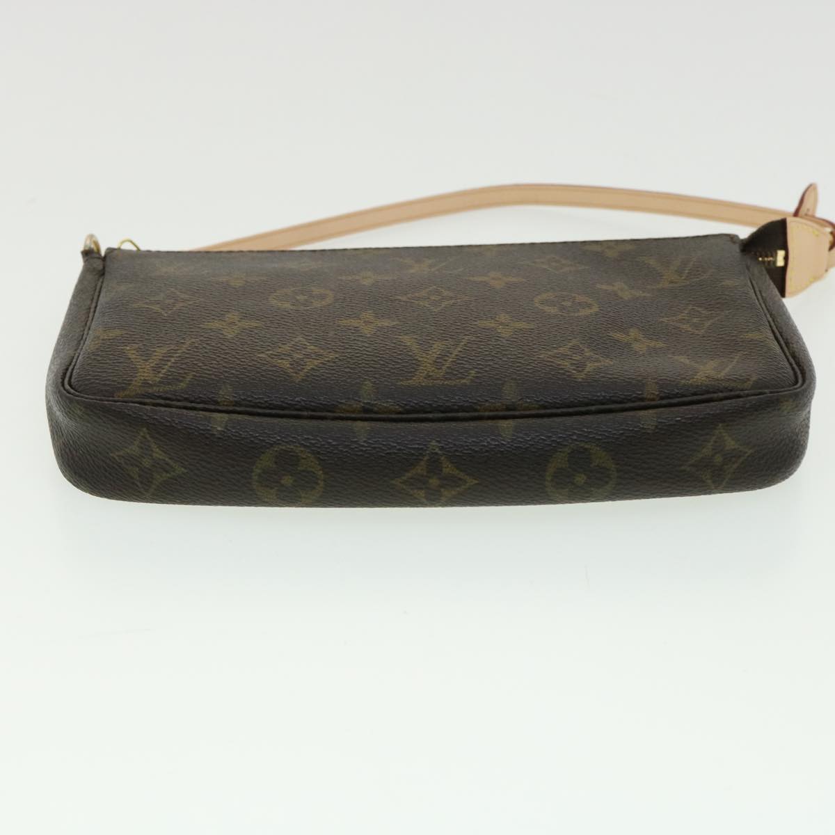 LOUIS VUITTON Monogram Pochette Accessoires Pouch M51980 LV Auth 33225