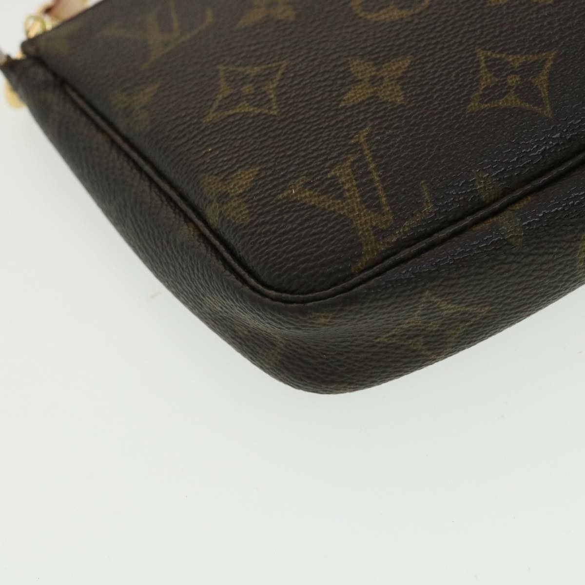 LOUIS VUITTON Monogram Pochette Accessoires Pouch M51980 LV Auth 33225