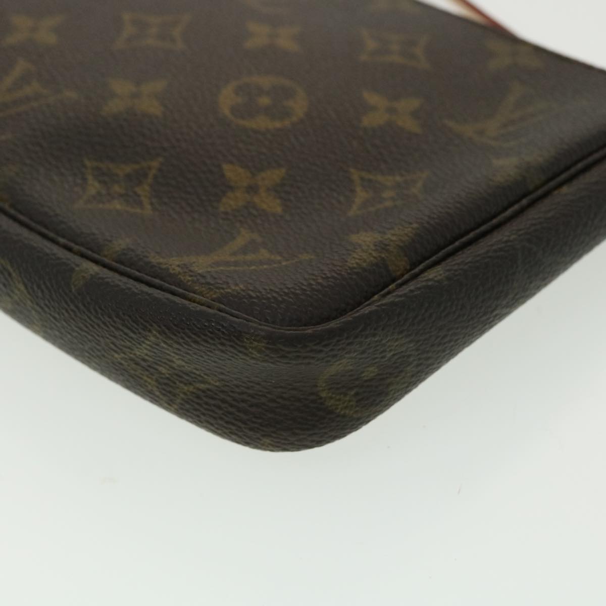 LOUIS VUITTON Monogram Pochette Accessoires Pouch M51980 LV Auth 33225