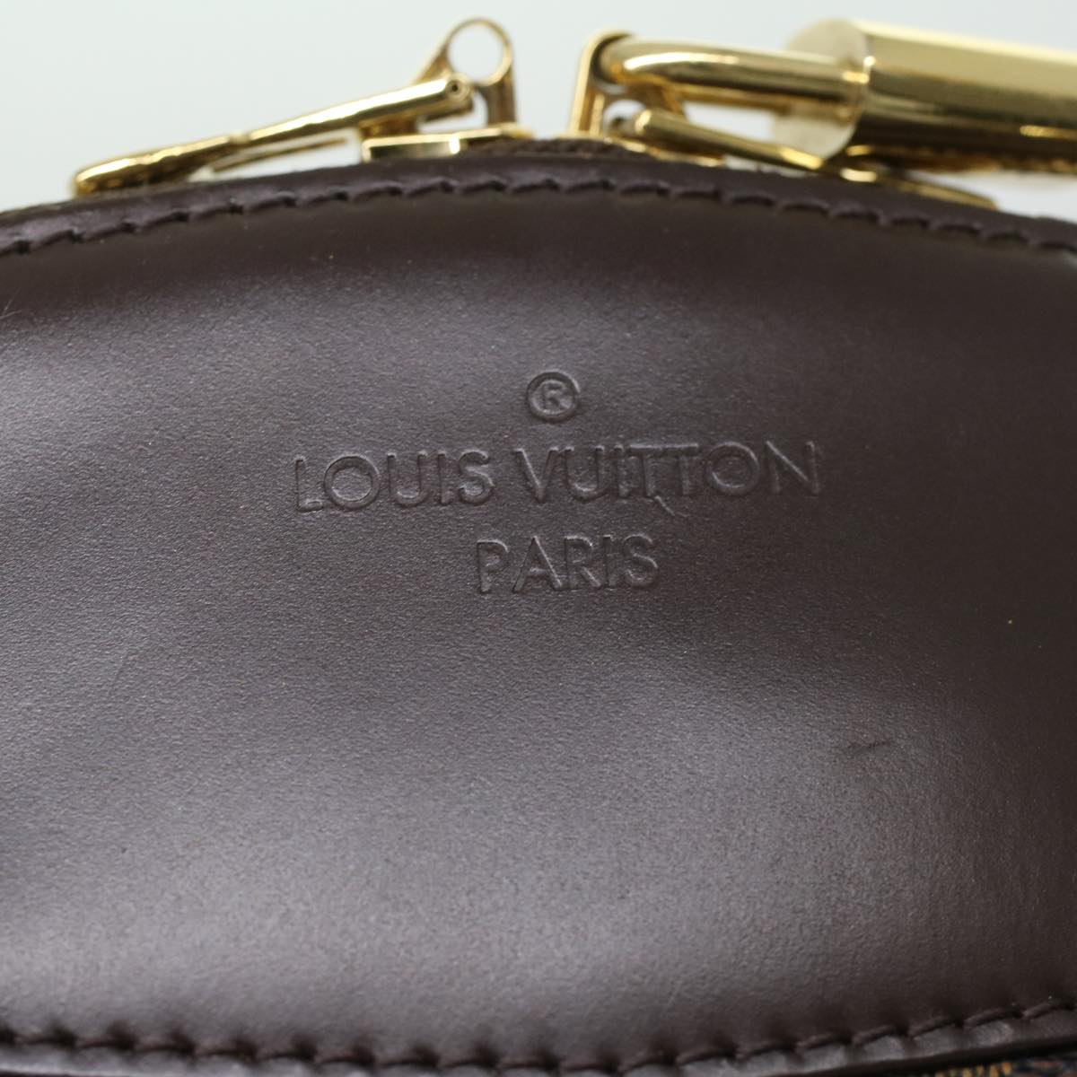 LOUIS VUITTON Damier Ebene Verona PM Hand Bag N41117 LV Auth 33243A