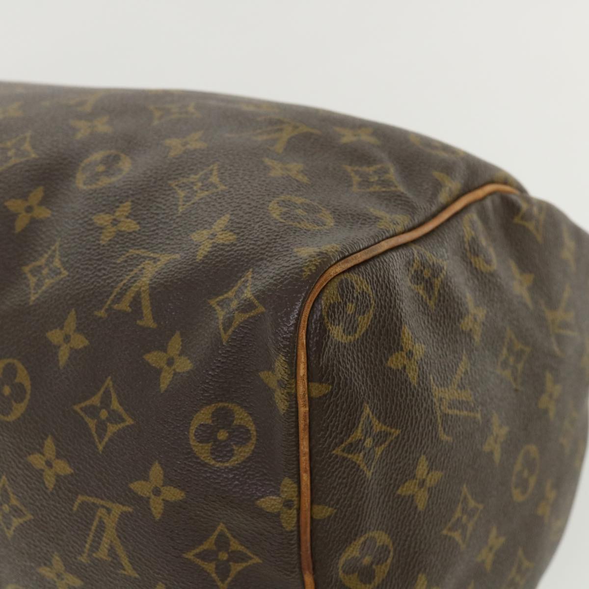 LOUIS VUITTON Monogram Speedy 35 Hand Bag M41524 LV Auth 33254