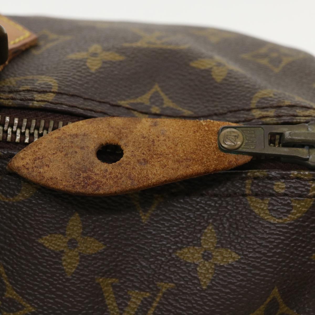 LOUIS VUITTON Monogram Speedy 35 Hand Bag M41524 LV Auth 33254