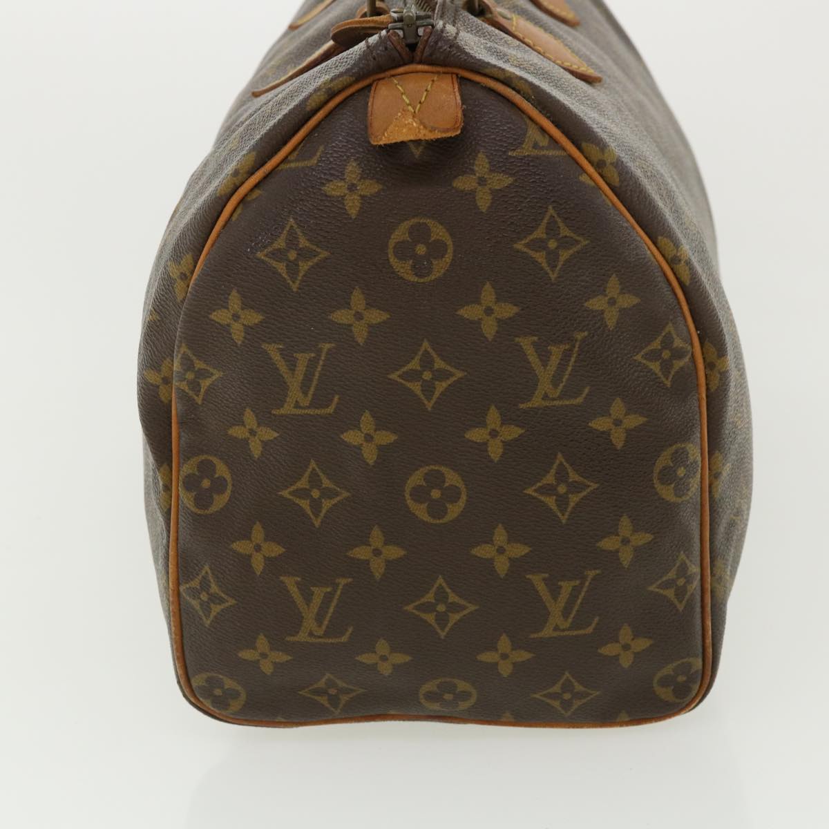 LOUIS VUITTON Monogram Speedy 35 Hand Bag M41524 LV Auth 33254