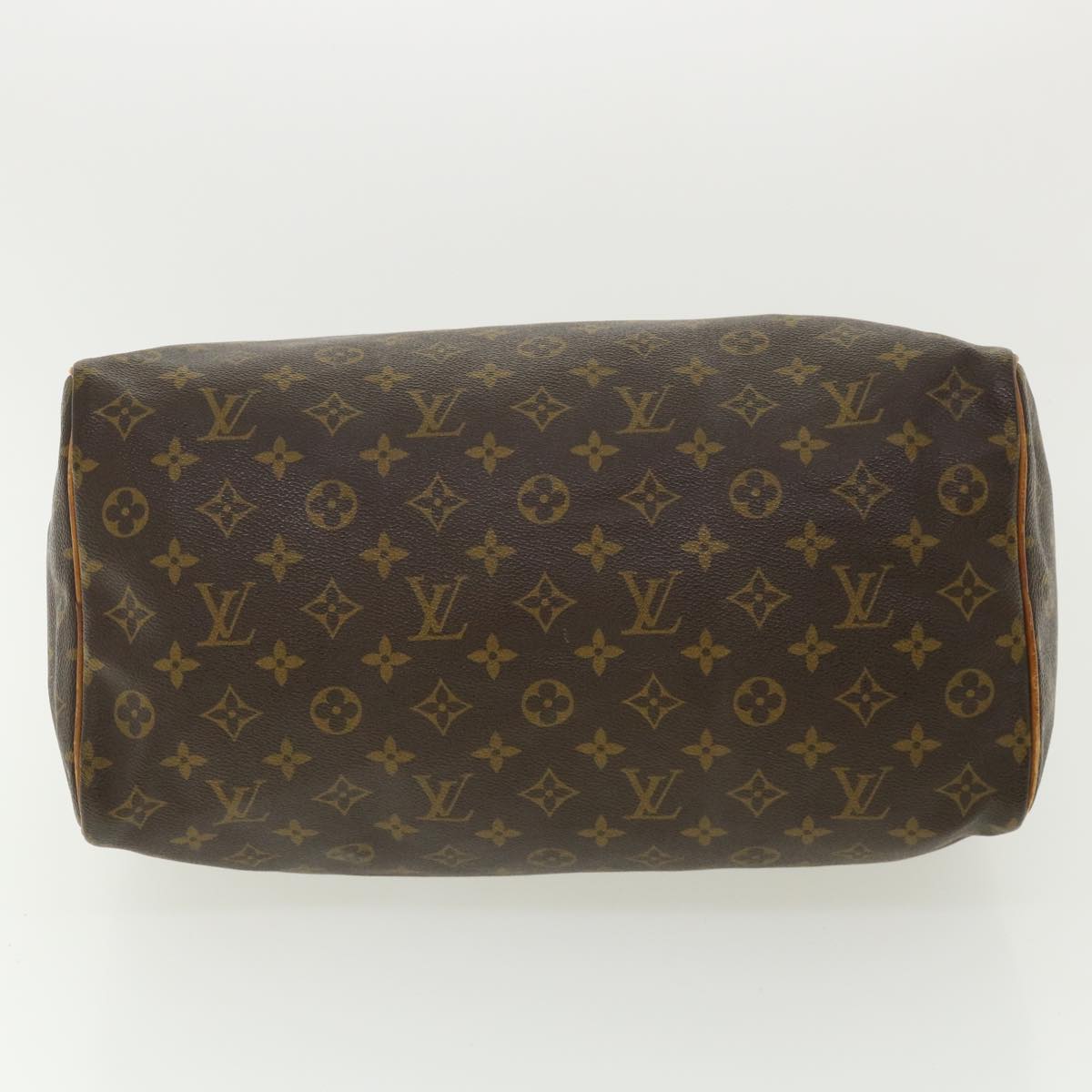 LOUIS VUITTON Monogram Speedy 35 Hand Bag M41524 LV Auth 33254