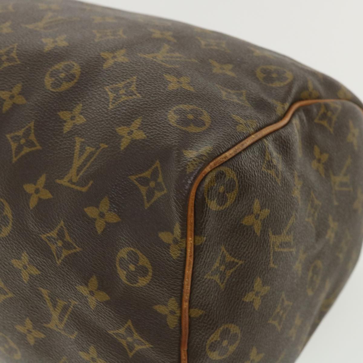 LOUIS VUITTON Monogram Speedy 35 Hand Bag M41524 LV Auth 33254