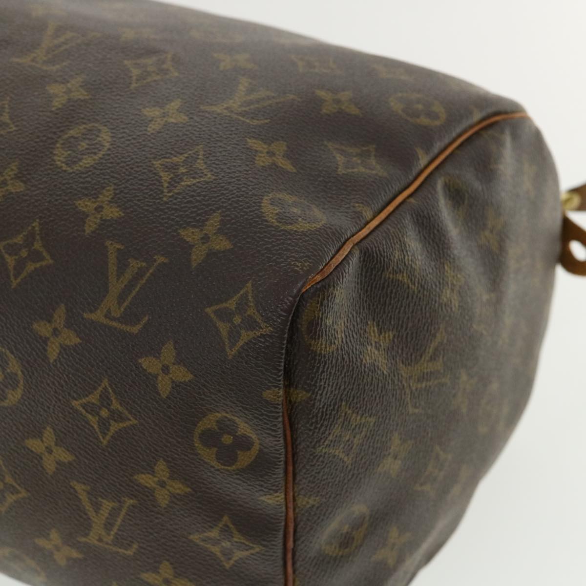 LOUIS VUITTON Monogram Speedy 35 Hand Bag M41524 LV Auth 33311