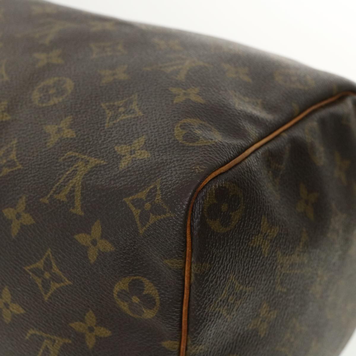 LOUIS VUITTON Monogram Speedy 35 Hand Bag M41524 LV Auth 33311