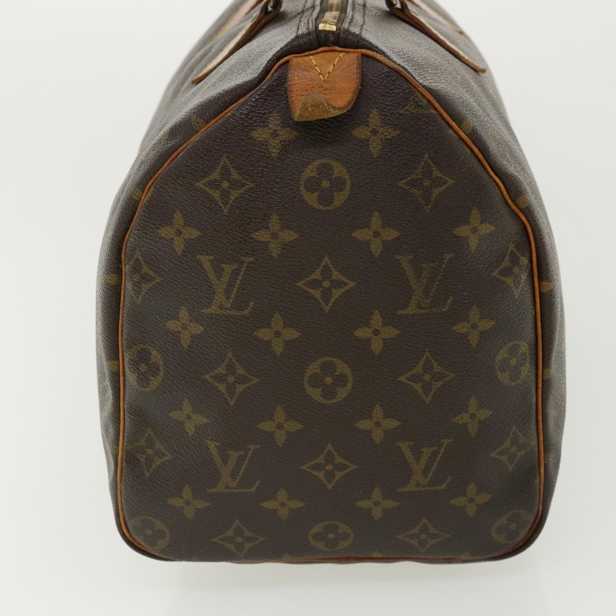 LOUIS VUITTON Monogram Speedy 35 Hand Bag M41524 LV Auth 33311