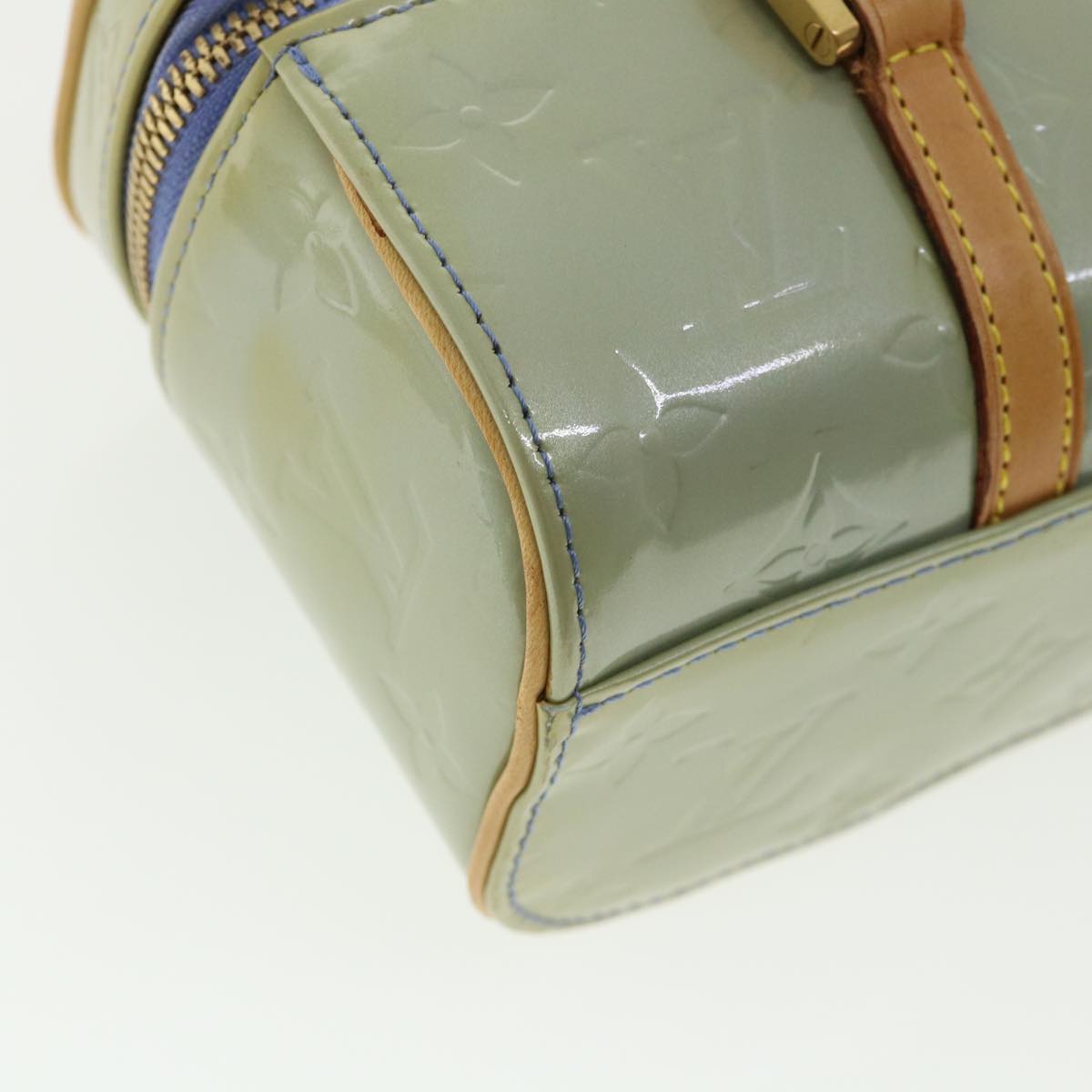 LOUIS VUITTON Vernis Sullivan horizontal Shoulder Bag Lavand M91266 Auth 33317