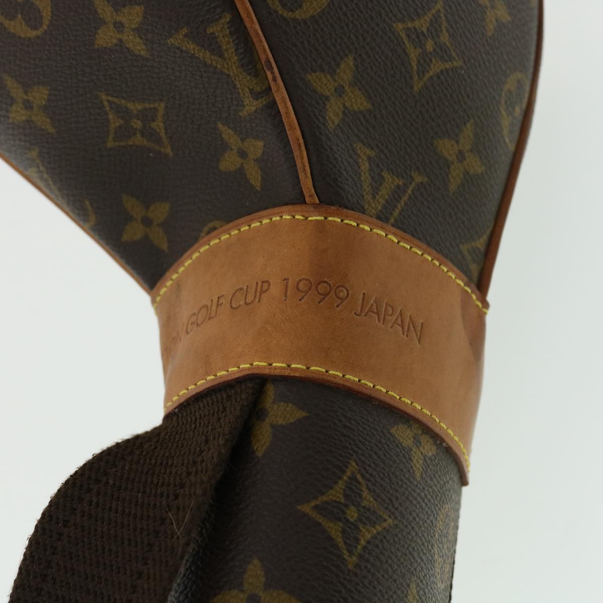 LOUIS VUITTON Monogram GOLF CUP 1999 JAPAN Club Case LV Auth 33340A