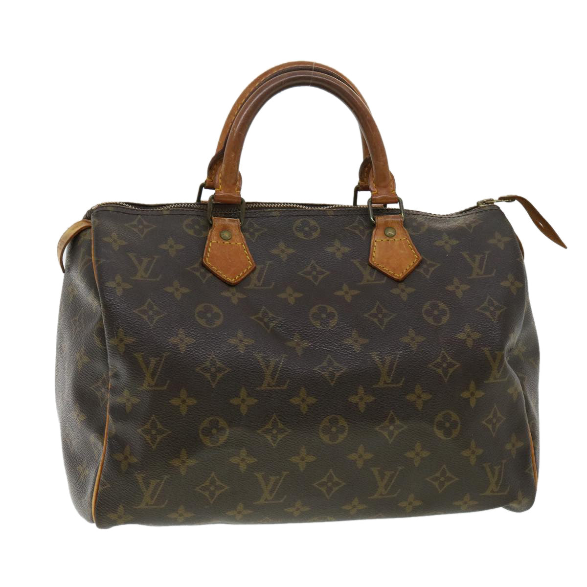 LOUIS VUITTON Monogram Speedy 30 Hand Bag M41526 LV Auth 33359