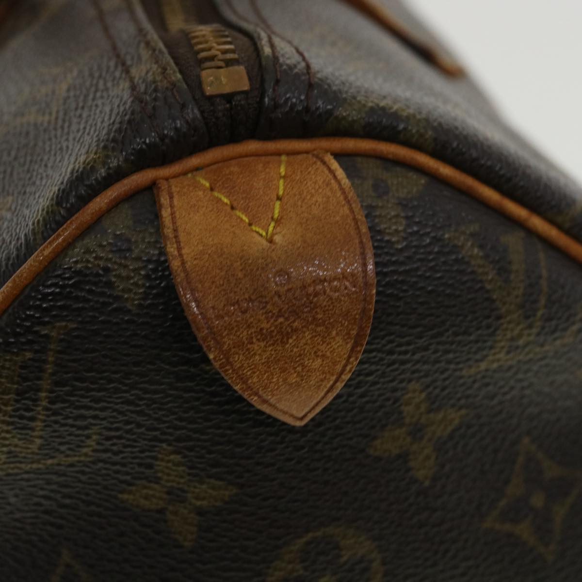 LOUIS VUITTON Monogram Speedy 30 Hand Bag M41526 LV Auth 33359