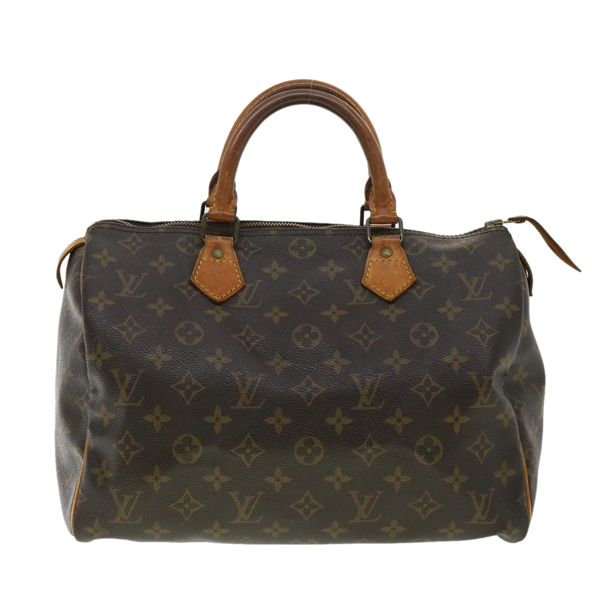 LOUIS VUITTON Monogram Speedy 30 Hand Bag M41526 LV Auth 33359