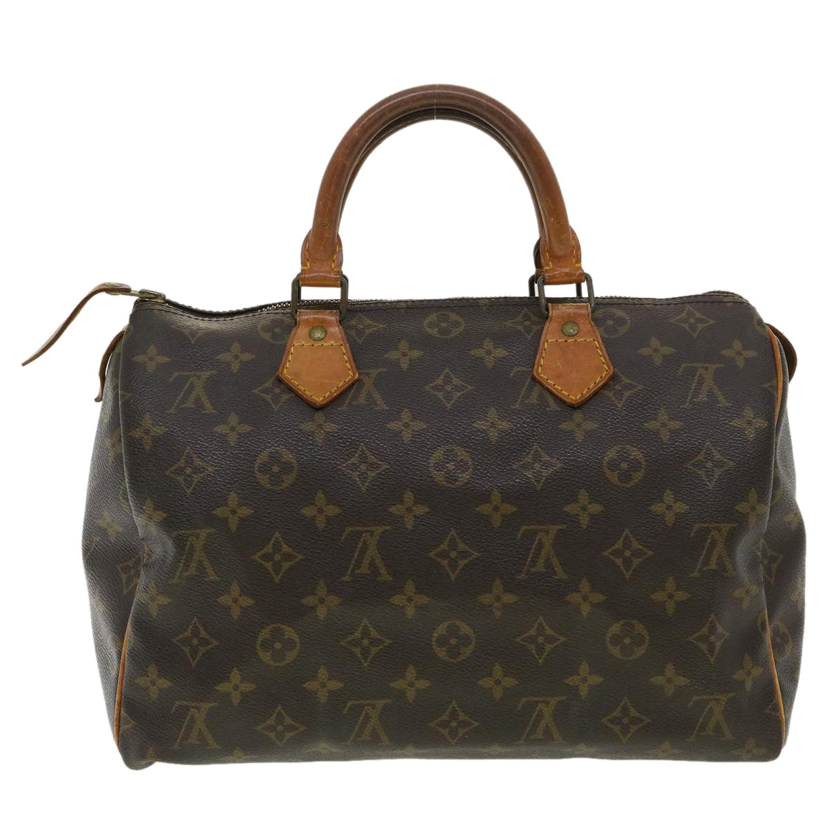 LOUIS VUITTON Monogram Speedy 30 Hand Bag M41526 LV Auth 33359