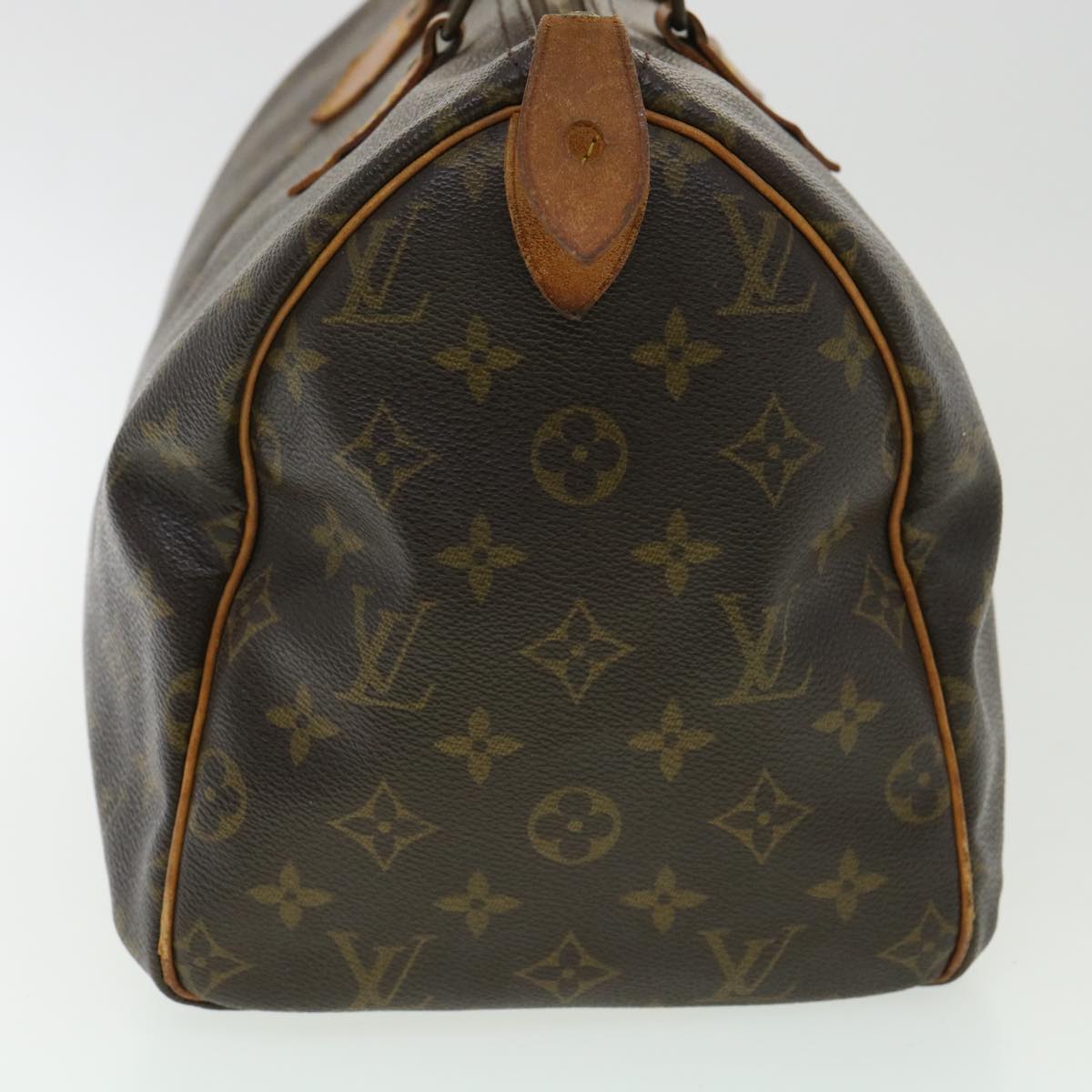 LOUIS VUITTON Monogram Speedy 30 Hand Bag M41526 LV Auth 33359