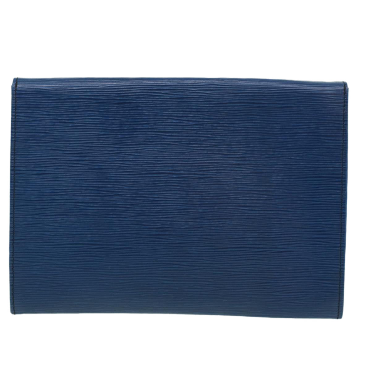 LOUIS VUITTON Epi Jena Clutch Bag Blue M52715 LV Auth 33369 - 0