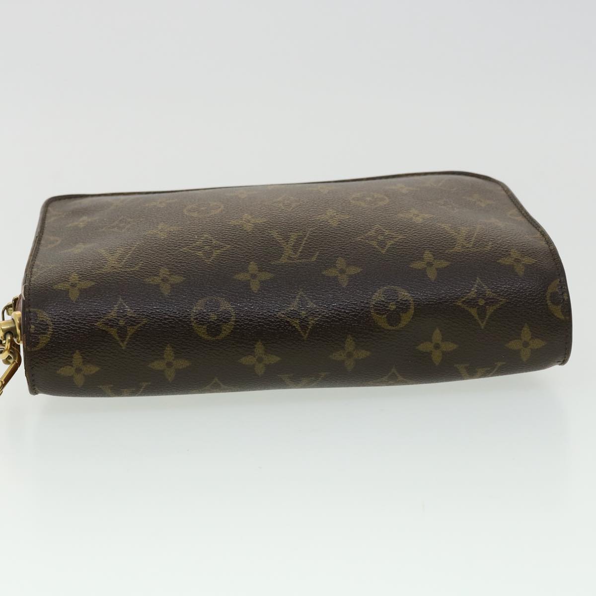 LOUIS VUITTON Monogram Orsay Clutch Bag M51790 LV Auth 33378