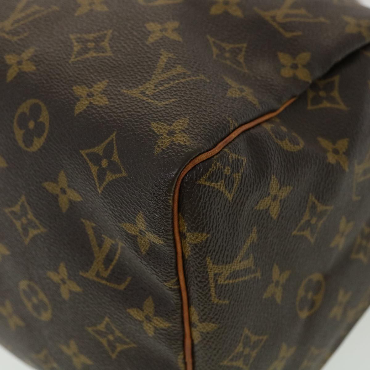 LOUIS VUITTON Monogram Speedy 30 Hand Bag M41526 LV Auth 33417