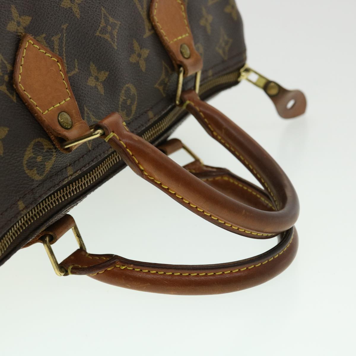 LOUIS VUITTON Monogram Speedy 30 Hand Bag M41526 LV Auth 33417