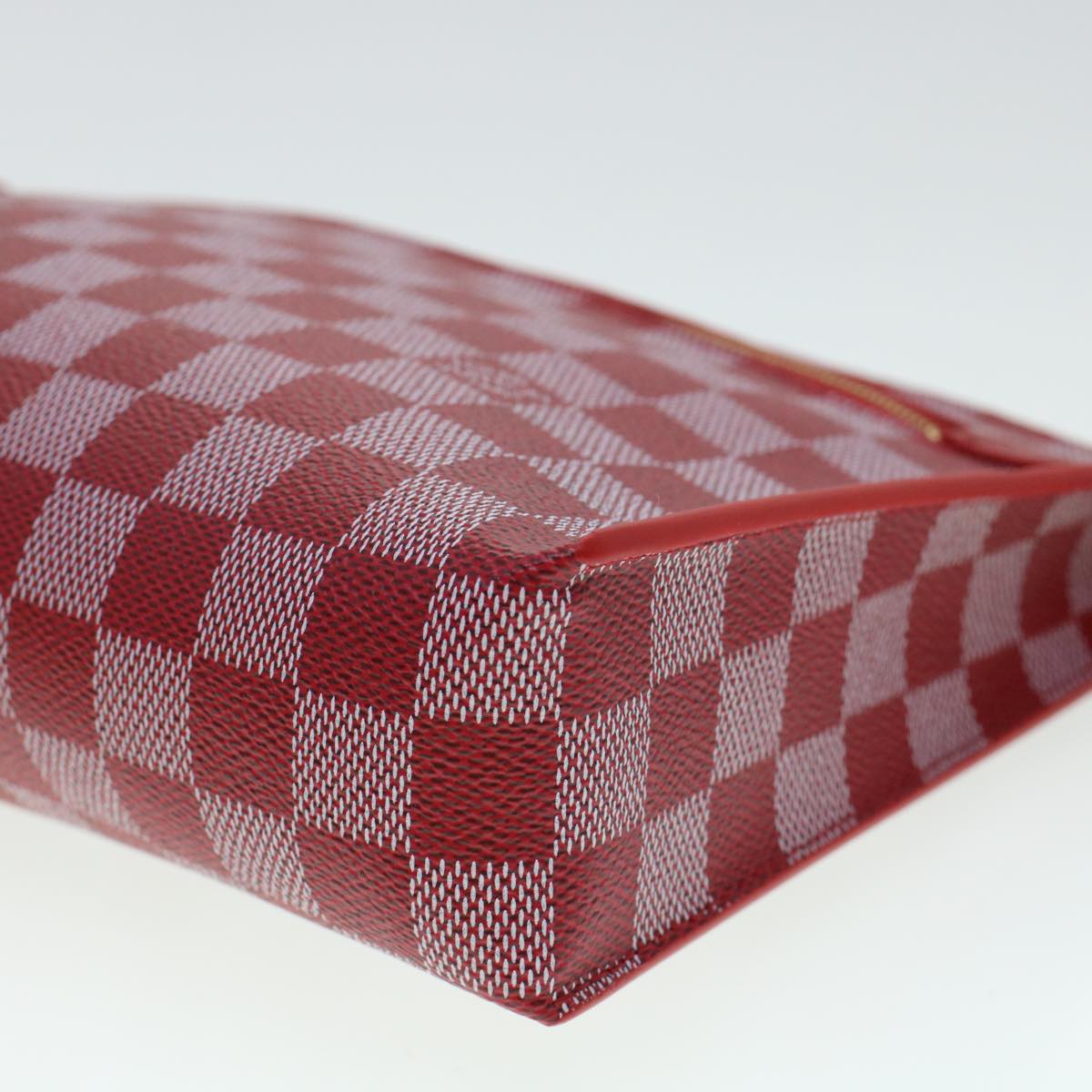 LOUIS VUITTON Damier Color Module Clutch Bag 2way Red N41306 LV Auth 33431A