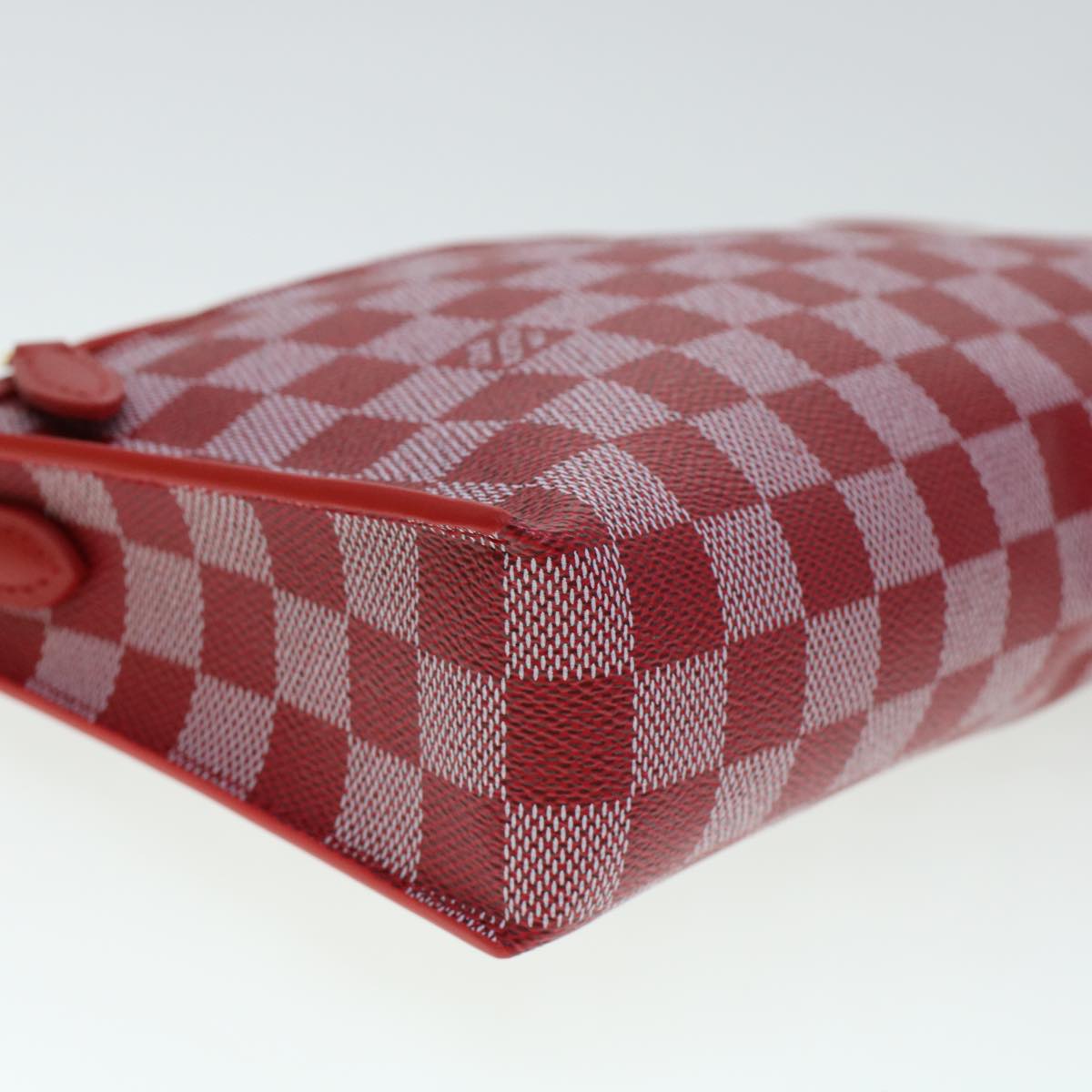 LOUIS VUITTON Damier Color Module Clutch Bag 2way Red N41306 LV Auth 33431A