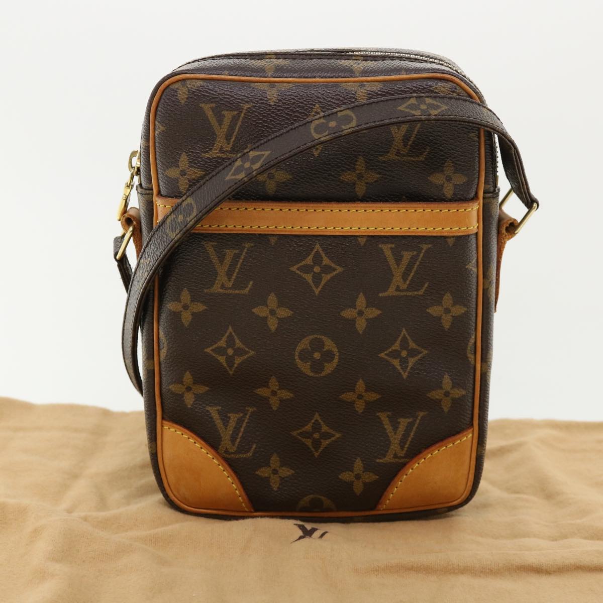 LOUIS VUITTON Monogram Danube Shoulder Bag M45266 LV Auth 33453