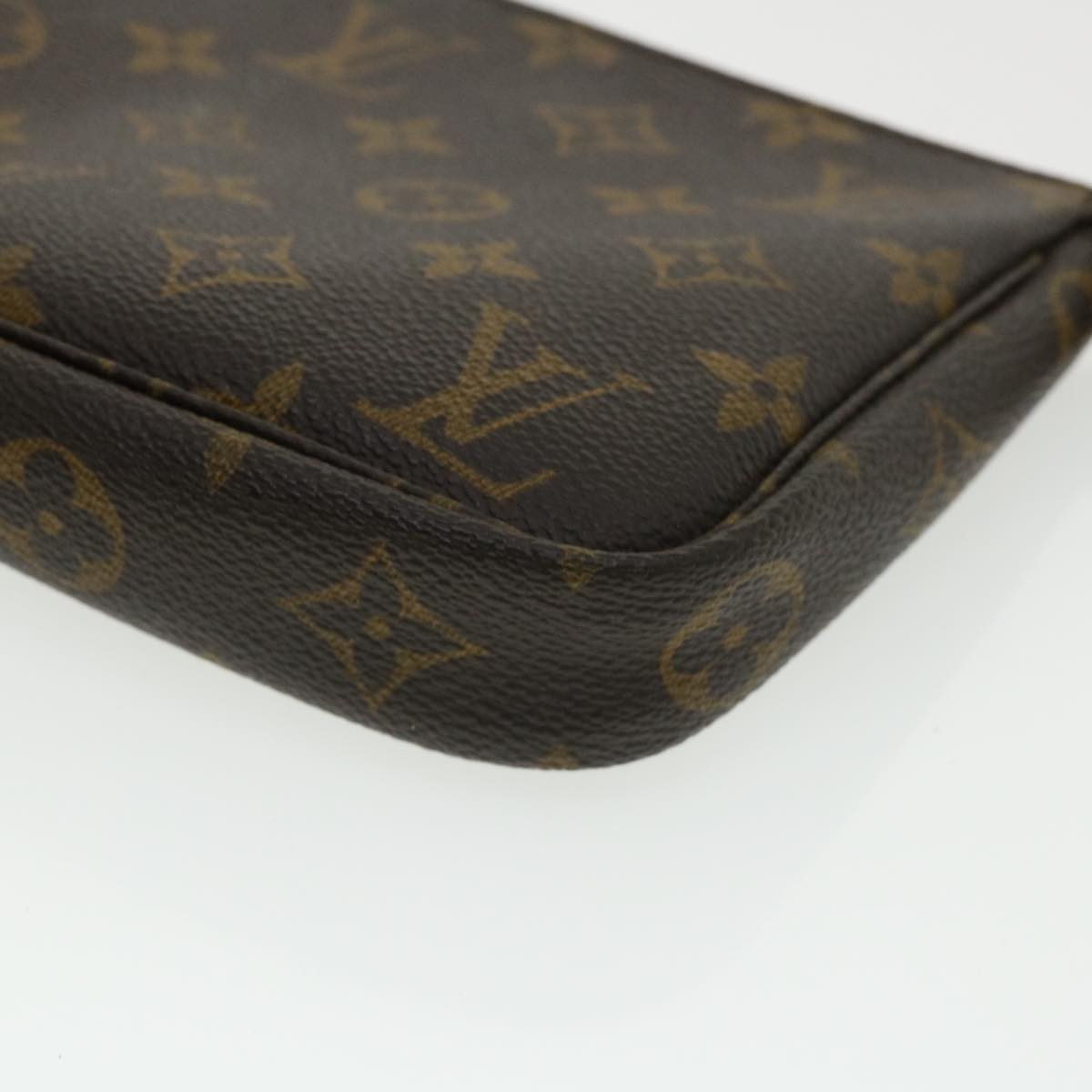 LOUIS VUITTON Monogram Pochette Accessoires Pouch M51980 LV Auth 33455