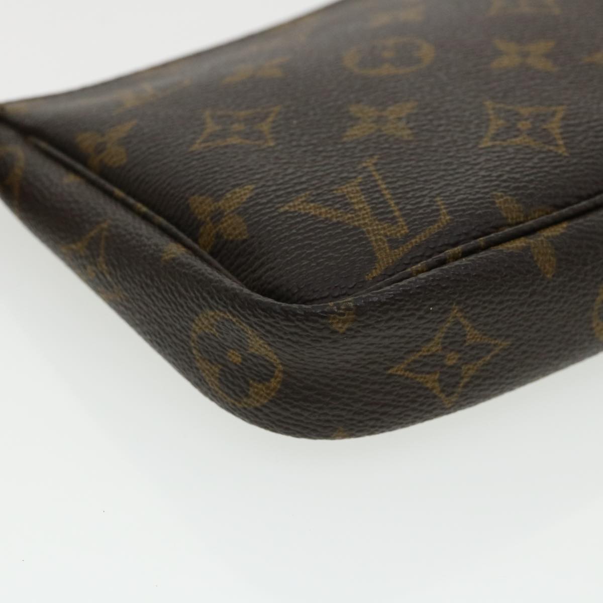 LOUIS VUITTON Monogram Pochette Accessoires Pouch M51980 LV Auth 33455